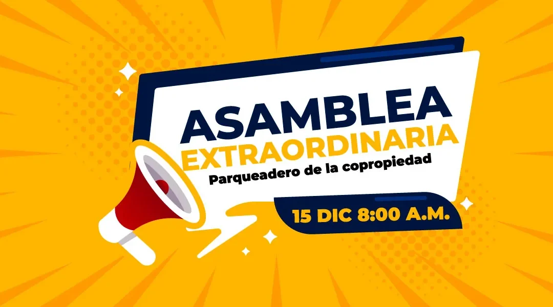 Convocatoria Asamblea Extraordinaria 15 Dic 2024