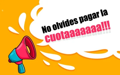 Recordatorio de pago cuota extraordinaria